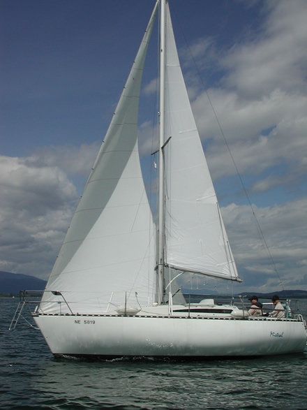 Die Mistral in Fahrt