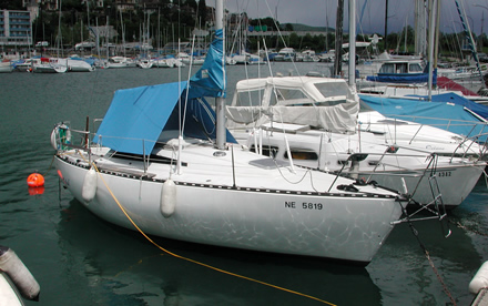Die Mistral im Hafen
