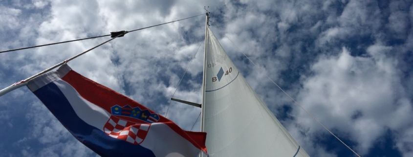 Segeln vor Biograd