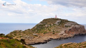 Weg zum Leuchtturm von Calera